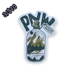 ✨3/$10✨ PNW Adventure Awaits Sticker